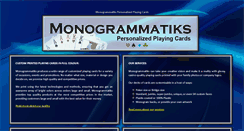 Desktop Screenshot of monogrammatiks.com